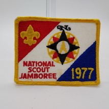 Vintage 1977 Boy Scouts BSA National Scout Jamboree 3.5&quot;x2.75&quot; Patch - £11.51 GBP