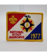 Vintage 1977 Boy Scouts BSA National Scout Jamboree 3.5&quot;x2.75&quot; Patch - £11.73 GBP