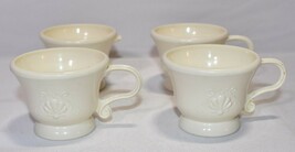 4 Piece Vintage Little Tikes Plastic Elegant Victorian Tea Cup Saucers 0525 - $24.75