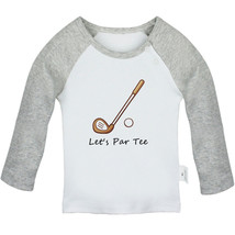 Let&#39;s Par Tee Golf Funny T-shirts Newborn Baby Graphic Tees Infant Toddler Tops - £8.25 GBP+