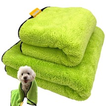 (Medium) Truly Pet Quick-drying Dog Towels Soft Fiber Water-absorbent Bath To... - £9.08 GBP