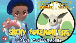 ✨ Shiny Eevee 6IVS Pokemon Egg - Pokemon Scarlet &amp; Violet✨✅Fast Trade - £2.33 GBP