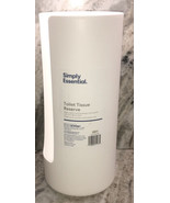 Bed Bath Beyond Plastic Toilet Paper Tissue Roll Reserve Canister Free-S... - $551.68 MXN