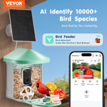 Smart Bird Feeder with 2K HD Camera, AI Bird Species ID, Auto Capture Feature - $117.80