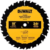 DEWALT 10 in. 24T General Purpose Saw Blade (DWA11024) - £28.23 GBP