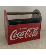 COCA-COLA TIN UTENSIL CADDY 2003 - £7.80 GBP