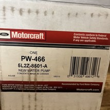 Motorcraft New Water Pump PW-466, 5L2Z-8501-A - £52.18 GBP