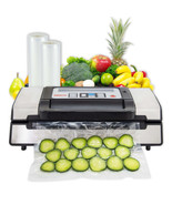 Deluxe Food VS-12 Vacuum Sealer, 130 Watts, Kit Bags &amp; Viewing Lid, Comp... - €305,29 EUR