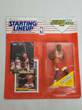 Vintage Sealed 1993 Starting Lineup Slu Figure Stacey Augmon Hawks Unlv - £11.62 GBP