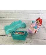 Fisher Price Little People Disney Princess Ariel Klip Klop Figure Toy Ra... - £11.76 GBP