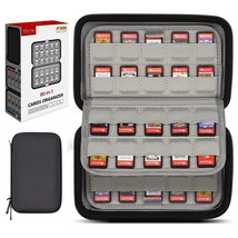 80 Switch Game Case Compatible With Nintendo Switch Or Ps Vita Games Or... - £33.89 GBP