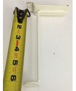 White Slatwall Hooks w Retail Price Tag Scanner End 6&quot; Long-10Pcs-SHIPS ... - $472.48 MXN