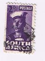 Stamps South Africa 2d Purple Sailor - £0.51 GBP