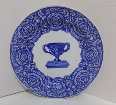 The Spode Blue Room Collection England ~WARWICK VASE&quot; Dinner Plate Blue+White - £17.99 GBP