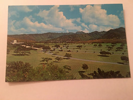 Vintage Postcard Unposted National Memorial Cemetery Punchbowl Oahu Hawaii HI - £1.40 GBP