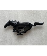 Black pony galloping horse grill emblem logo for Ford Mustang. Light Blem - $14.99