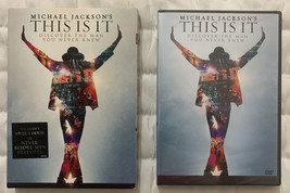 Michael Jackson&#39;s This Is It DVD Documentary, Music, Kenny Ortega New Slipcover - £5.14 GBP
