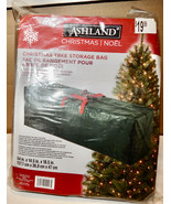 Christmas Tree Storage Bag 54&quot; x14 1/2&quot; x18 1/2&quot; Ashland Dk Green Up To ... - £13.98 GBP