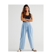 New Free People x Closed Ivo Jeans $345 SIZE 32 Light Blue Straight Wide... - $166.17 CAD