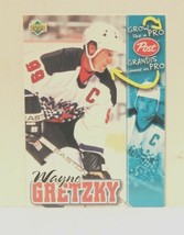 1996-97 Post Cereal Grow Like A Pro Wayne Gretzky Hockey Card #8 - £3.90 GBP