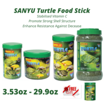 Turtle Food Sticks Water Reptiles,Newts with Stabilised Vitamin C (Free 1.39oz)  - £16.87 GBP+