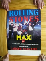 Rolling Stones Poster The Larger Than Live Bill Wyman - $44.81