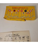 International Road Signs Dinky Toys No. 771 1:43 Scale Models in Origina... - £47.07 GBP