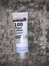 Walgreens 100 SPF Sunscreen Compare to Neutrogena Ultra Dry Sheer Touch 5/2025 - $22.00