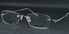 Romeo Gigli Genium {RG34002} Silver Eyeglasses Glasses RG340 51-18-135mm Italy - £89.73 GBP