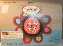 Dimensions 72-73587 Flower Pillow Handmade Embroidery Kit - £16.19 GBP