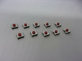 10 Pcs Pack Lot 6x6x3.1mm Momentary Push Micro Button Tactile Switch SMD 4 Pins - £8.49 GBP
