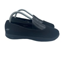 Skechers Go Step Lite Shoes Flats Walking Comfort Slip On Black Womens 8 - $39.59