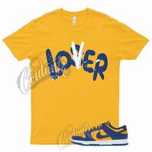 Gold LO T Shirt for Dunk Low UCLA Blue Jay University Yellow Michigan 1 Pollen - £20.05 GBP+