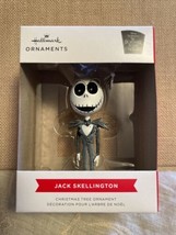 Nightmare Before Christmas Jack Skellington Christmas Ornament Hallmark 2021 New - £6.96 GBP