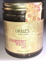 Worlds Famous Lucille’s Kitchen Garden Strawberry Verjus Jam 9oz-Limited Supply - £15.17 GBP