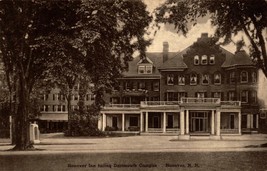 Rppc Postcard Hanover Nh Hanover Inn Facing Dartmouth Campus -BK39 - £3.16 GBP