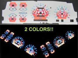 For 93 94 Mazda B2300 B3000 B4000 Ranger Explorer White Face Flamed Glow... - $29.69