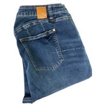 Eloquii Blue Jeans Jeggins Stretch Distressed Ripped 18 - $15.99