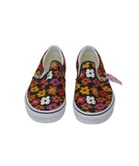 Vans Classic Slip On Flower Black Floral Skate Shoe Sneaker Size 12 NWT - $53.76 CAD