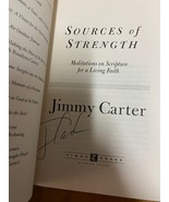 Jimmy Carter Sources Of Strength HC Book *AUTOHPRAGHED, POTUS, RARE* - $237.49