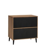 Brown Lateral File Cabinet: Stylish Office Storage Solution - $3,997.54 MXN