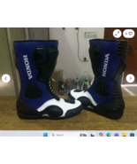 Racing Honda Cowhide Motorbike leather boots Ce Approved  - $150.00