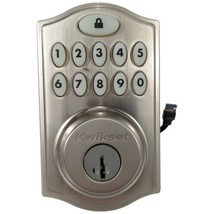 Kwikset SmartCode 914 Touchpad PART Replacement Satin Nickel Electronic Deadbolt - £20.38 GBP