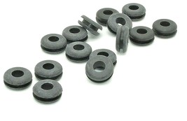 Rubber Wire Grommets for 5/8&quot; panel hole w 3/8” ID w 1/8&quot; Groove  Oil Re... - £8.01 GBP+