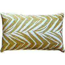 PILLOW DÉCOR Samba Yellow 12x20 Throw Pillow - $49.95