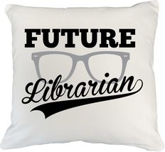 Future Librarian. Smart Cool Library White Pillow Cover For Curators, Cl... - £19.34 GBP+