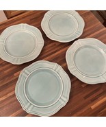 Threshold Wellsbridge Aqua Blue Salad Dessert Plates SET 8.5” 2 Sets Of ... - $28.45