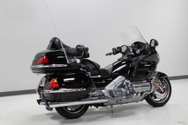 2003 Honda Goldwing black Motorcycle | 24x36 inch POSTER | vintage classic - £16.17 GBP