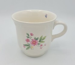 Vintage Pfaltzgraff Meadow Lane 8 oz Floral Flat Stoneware Cup - Replace... - £1.97 GBP