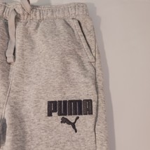 PUMA Boy's Gray Sweatpants Jogger Size M(10 - 12) image 3